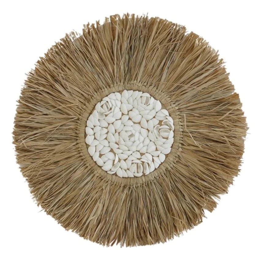 BUNGA SHELL WALL DECOR | NATURAL - Green Design Gallery