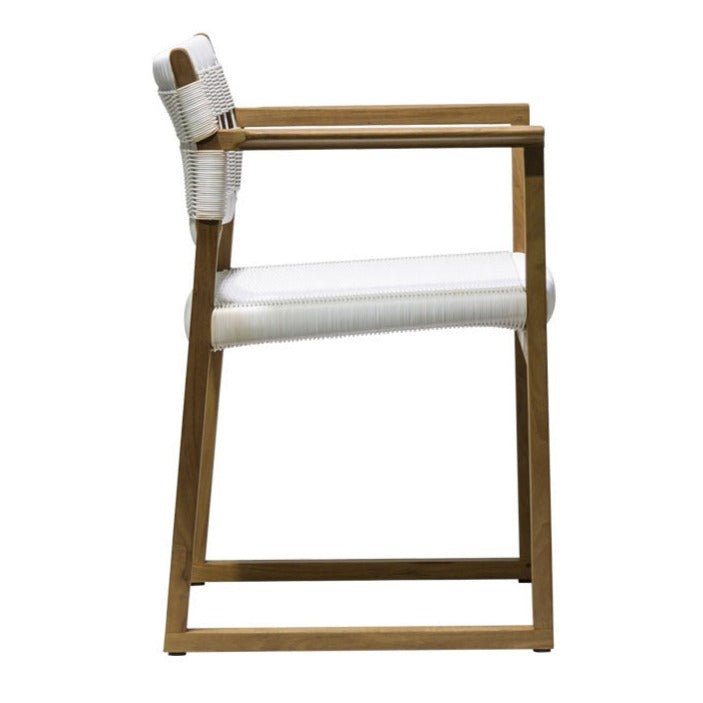 BURGOS ARMCHAIR | WHITE | IN-OUTDOOR - Green Design Gallery