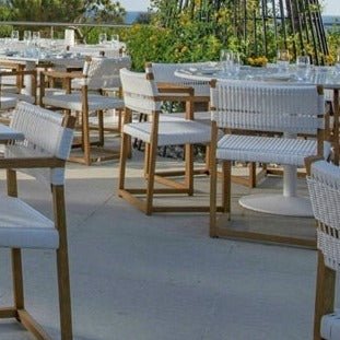 BURGOS ARMCHAIR | WHITE | IN-OUTDOOR - Green Design Gallery