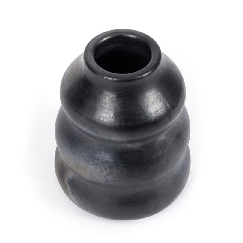 BURNED VASE | BLACK - Green Design Gallery