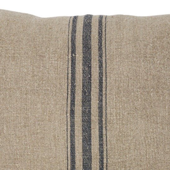 CABIN FLOOR CUSHION | NATURAL LINEN - Green Design Gallery