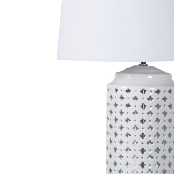 CABO TABLE LAMP | WHITE - Green Design Gallery