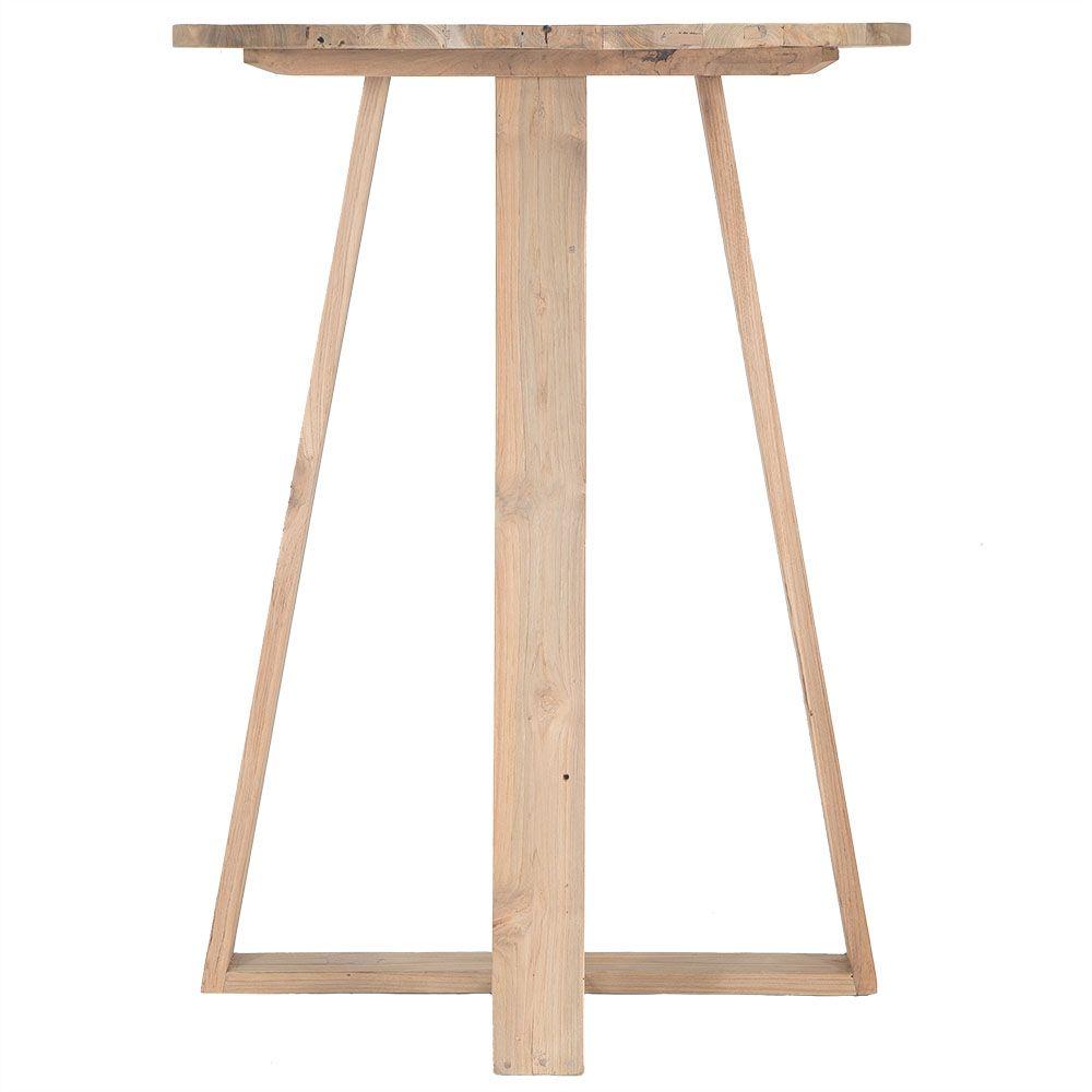 CAFE BAR TABLE / RECLAIMED TEAK / INDOORS-OUDOORS - Green Design Gallery