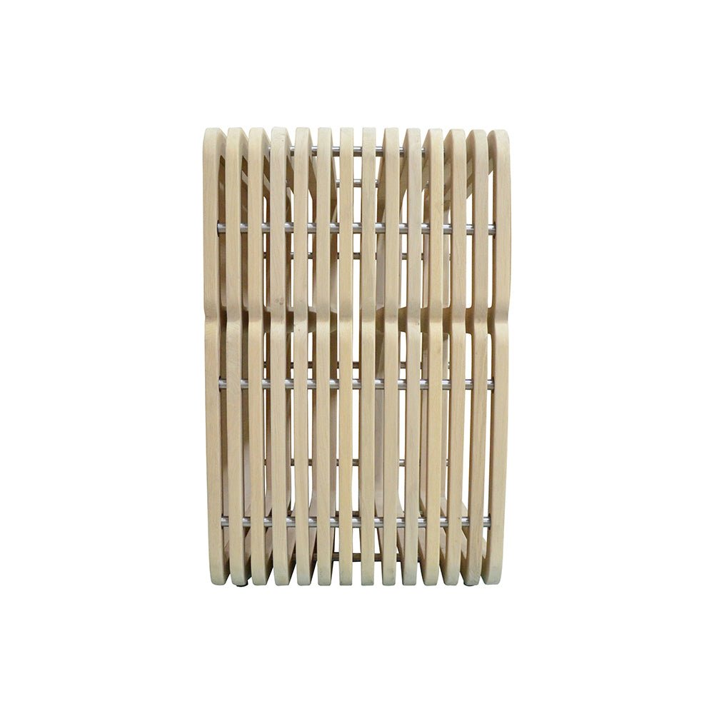 CAGE SIDE TABLE / BLOND OAK - Green Design Gallery