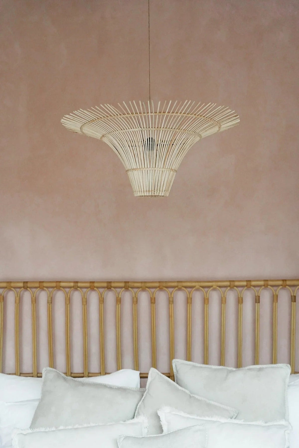 CALA PENDANT SHADE | NATURAL RATTAN - Green Design Gallery