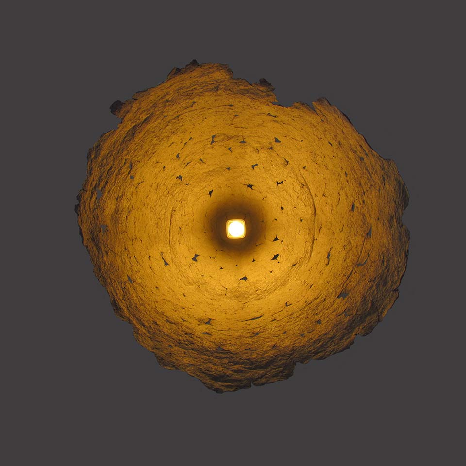 CALIX OF FLOWER PENDANT LAMP | 50 CM DIAMETER | SAGE - Green Design Gallery