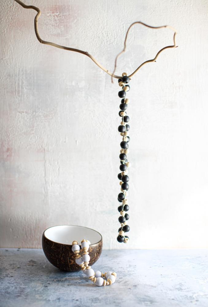 Canggu Necklace | Natural + Black - Green Design Gallery