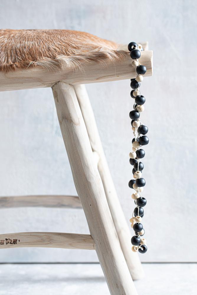 Canggu Necklace | Natural + Black - Green Design Gallery