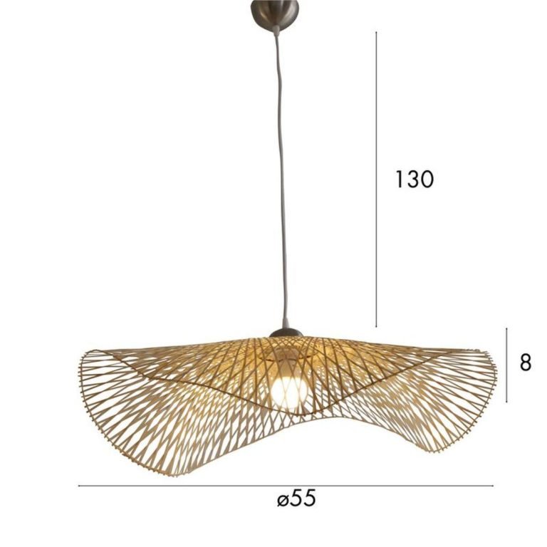 CARAVELLE PENDANT LAMP | NATURAL | 3 SIZES - Green Design Gallery