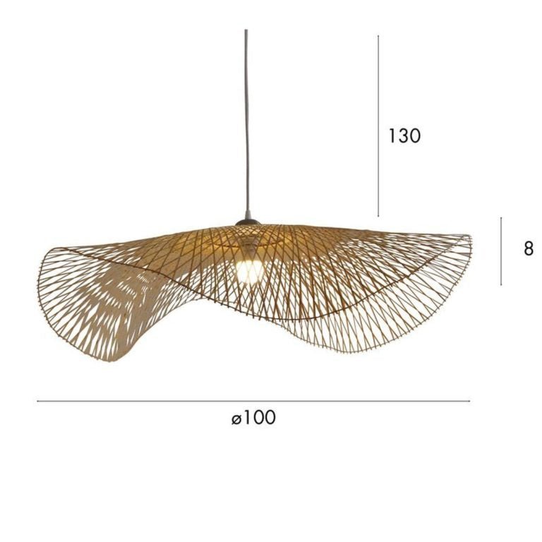 CARAVELLE PENDANT LAMP | NATURAL | 3 SIZES - Green Design Gallery