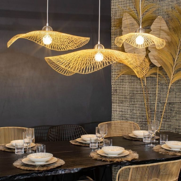 CARAVELLE PENDANT LAMP | NATURAL | 3 SIZES - Green Design Gallery