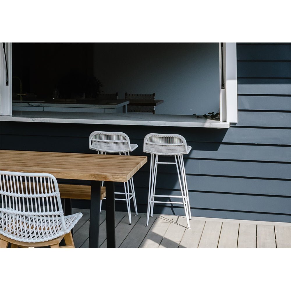 CARBO BARSTOOL / 2 COLORS (OUTDOOR-INDOOR) - Green Design Gallery