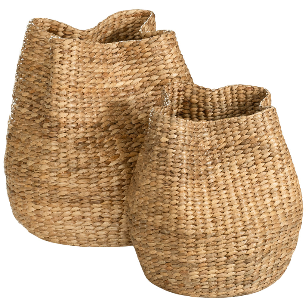 CASA BASKETS | NATURAL | SET OF 2 - Green Design Gallery