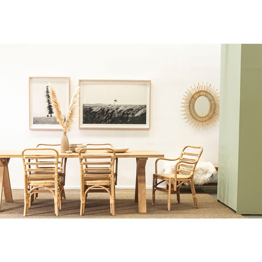 CASA OVAL MIRROR / NATURAL - Green Design Gallery