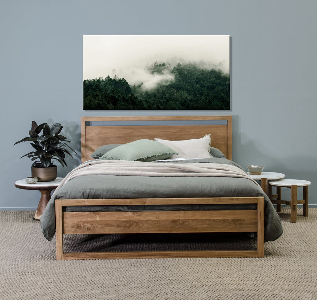 CASA SIDE TABLE LOW / WHITE MARBLE TOP - Green Design Gallery