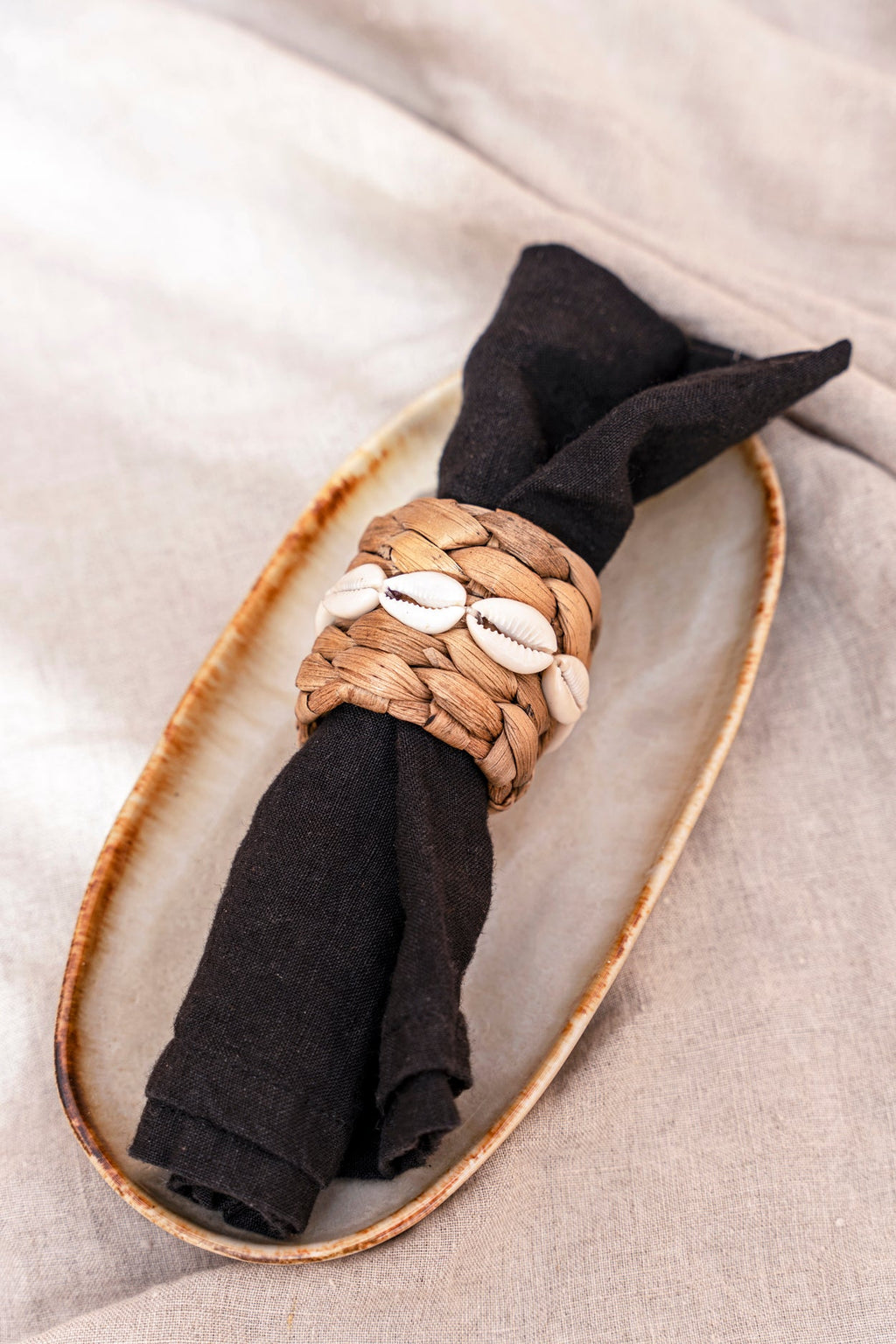 CASCAIS OVAL PLATE | SMALL | SET OF 6 - Green Design Gallery