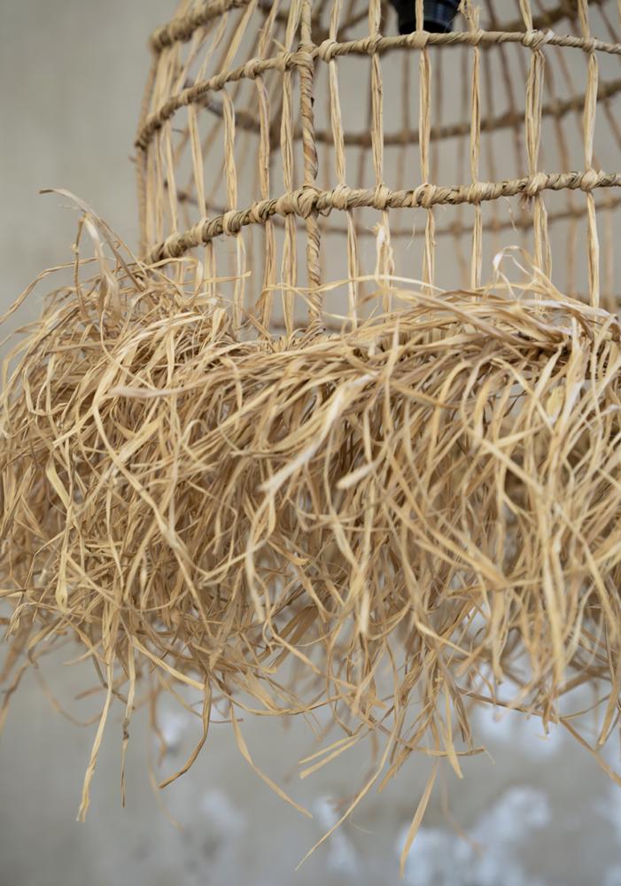 CASITA PENDANT SHADE | NATURAL | LARGE - Green Design Gallery