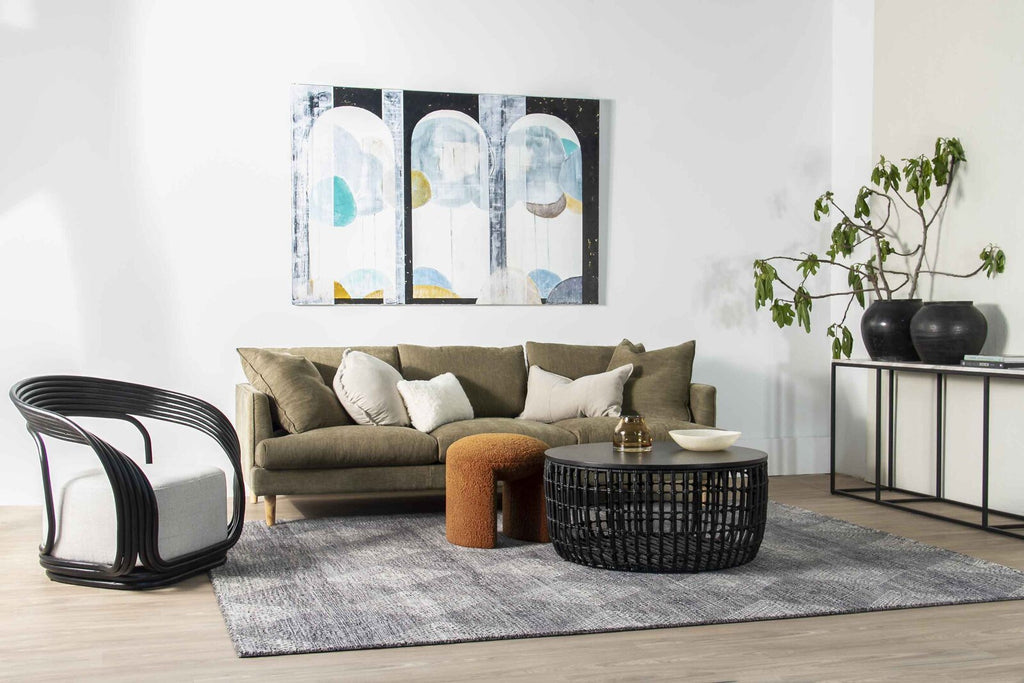 CESTA COFFEE TABLE | BLACK - Green Design Gallery