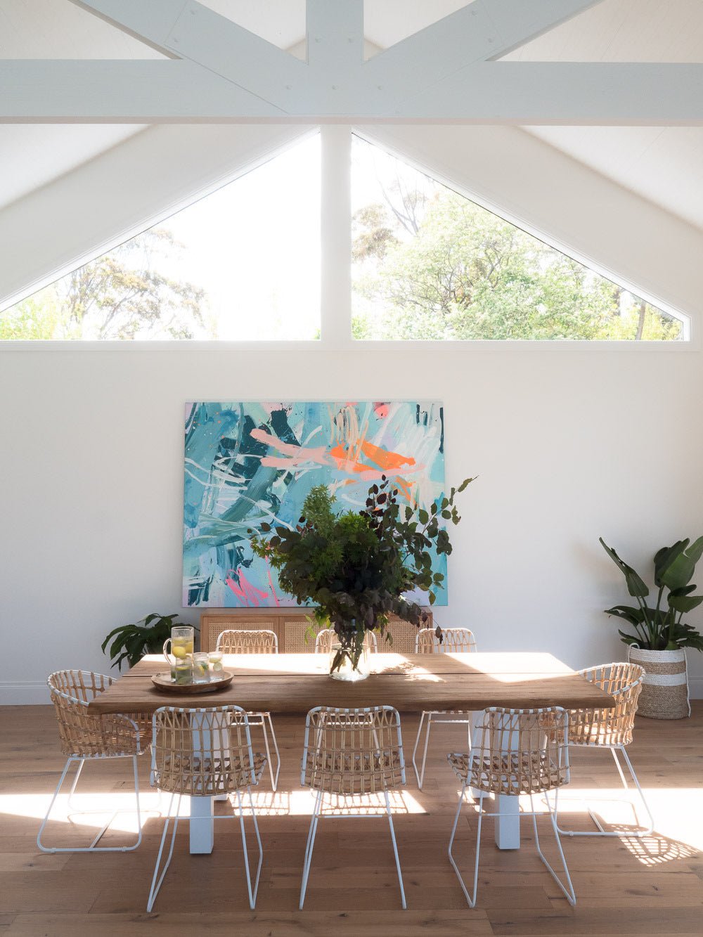 CESTA DINING ARMCHAIR | NATURAL - Green Design Gallery