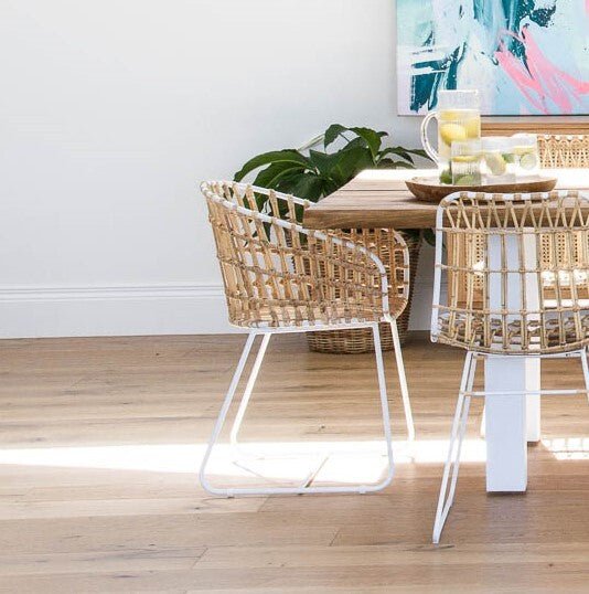 CESTA DINING ARMCHAIR | NATURAL - Green Design Gallery