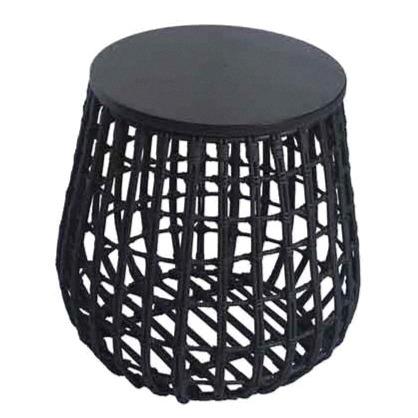 CESTA SIDE TABLE | BLACK - Green Design Gallery