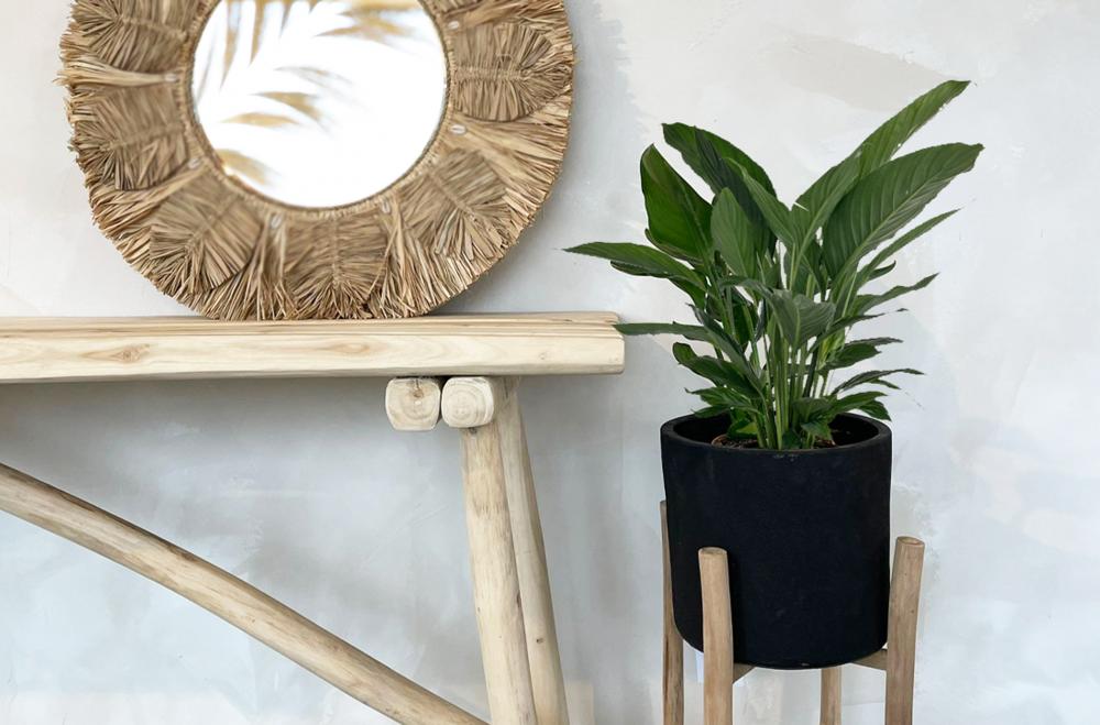 CHALK PLANTER | BLACK | 2 SIZES - Green Design Gallery