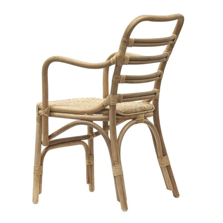 CHANIA DINING ARMCHAIR / RATTAN - Green Design Gallery