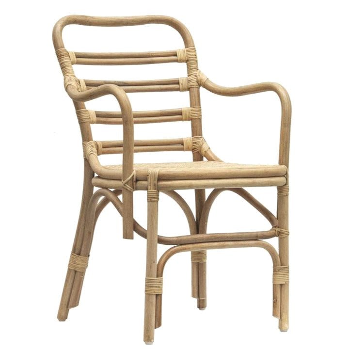 CHANIA DINING ARMCHAIR / RATTAN - Green Design Gallery