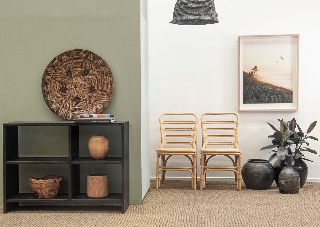 CHANIA DINING CHAIR / RATTAN - Green Design Gallery