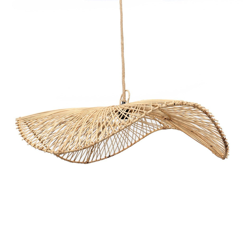 CHAPEAU PENDANT SHADE | NATURAL RATTAN - Green Design Gallery