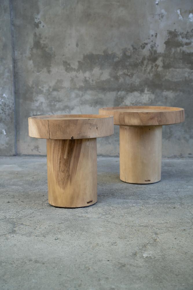 CHICHUA SIDE TABLE | NATURAL - Green Design Gallery