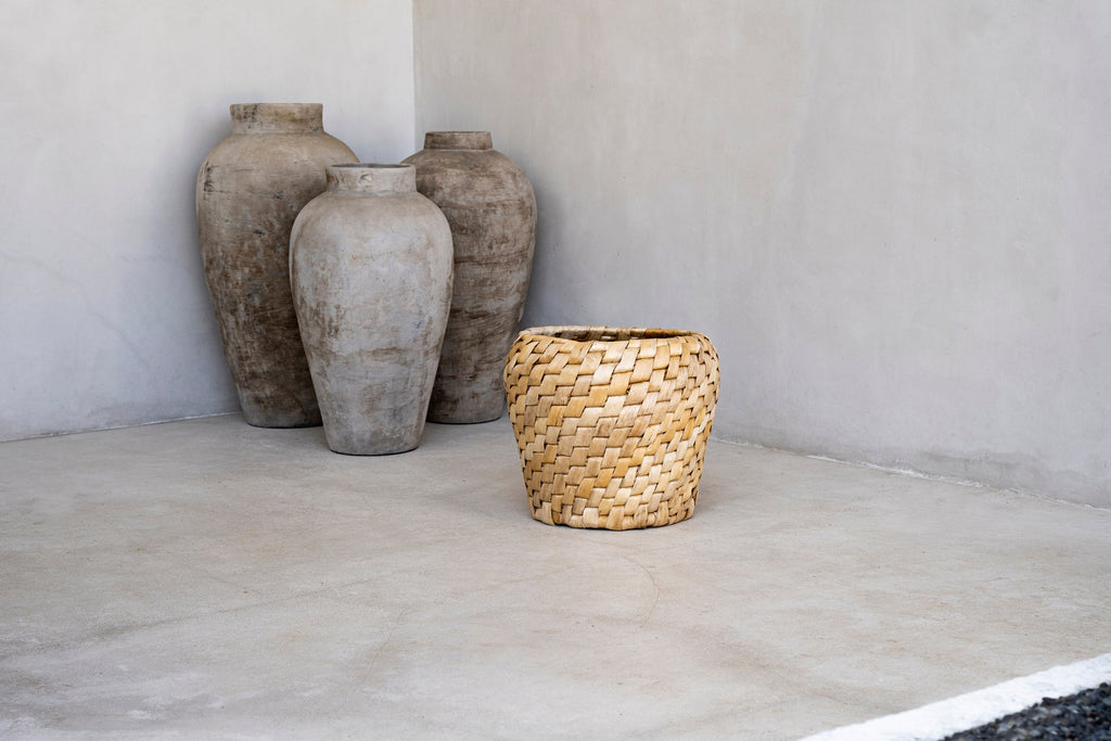 CHIDI BASKET | BANANA LEAF - Green Design Gallery