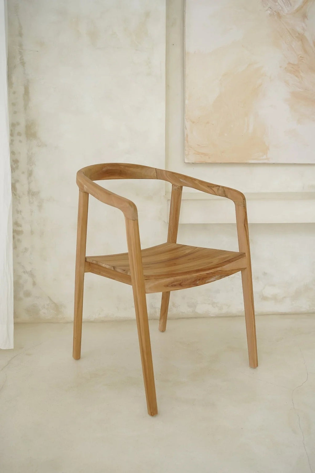 CLASSIC TEAK ARMCHAIR | NATURAL | SET OF 2 - Green Design Gallery