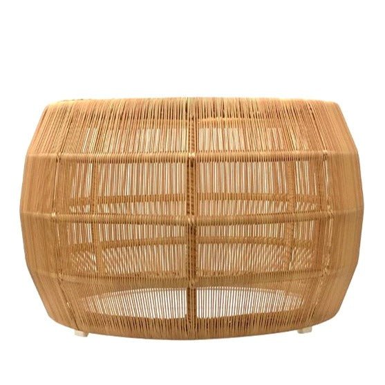 CLIFTON SIDE TABLE / WHITE MARBLE TOP (INDOOR-OUTDOOR) - Green Design Gallery