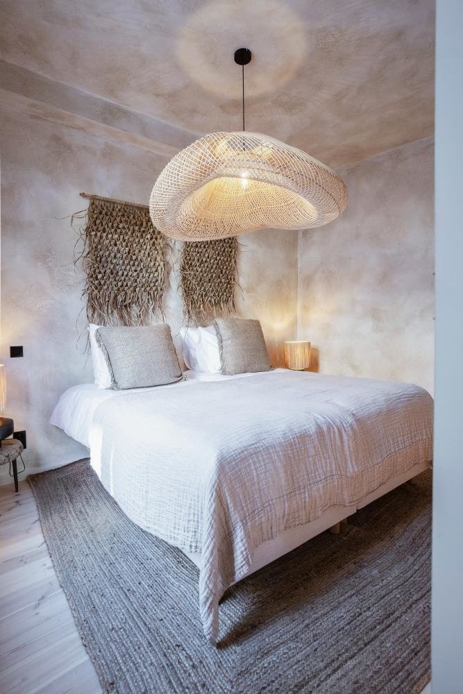 CLOUD PENDANT SHADE | NATURAL RATTAN | XXL - Green Design Gallery