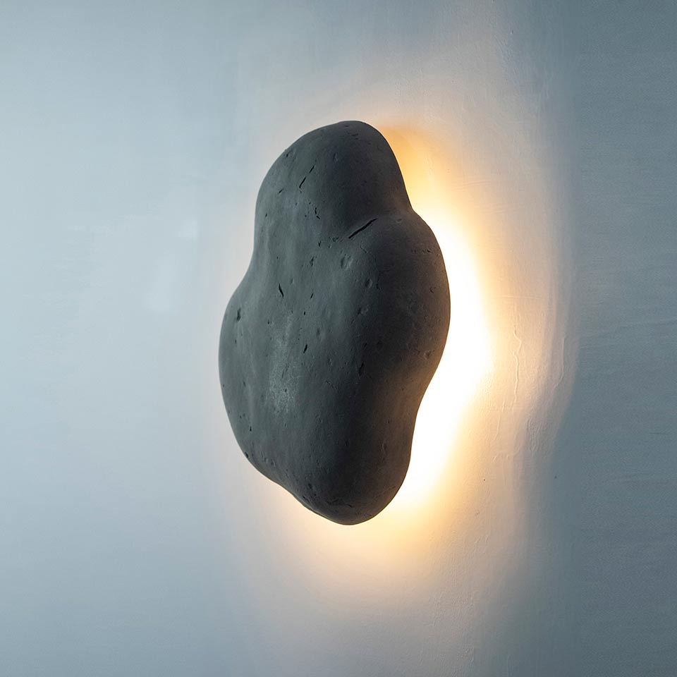 CLOVER SCONCE LAMP | RECYCLED PAPER | VARIOUS COLORS - Green Design Gallery