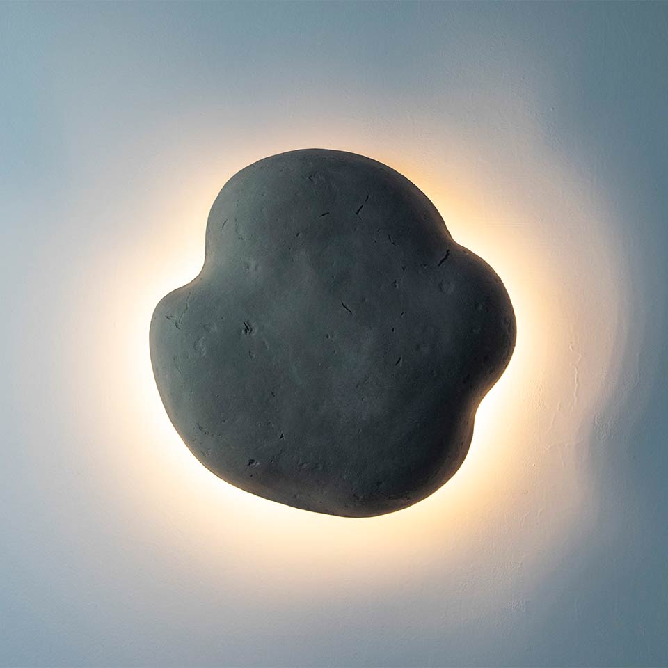 CLOVER SCONCE LAMP | RECYCLED PAPER | VARIOUS COLORS - Green Design Gallery