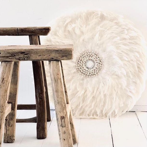 COASTAL FEATHER JUJU / WHITE - Green Design Gallery