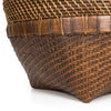 COLONIAL LAUNDRY BASKET WITH LID | NATURAL | XL - Green Design Gallery