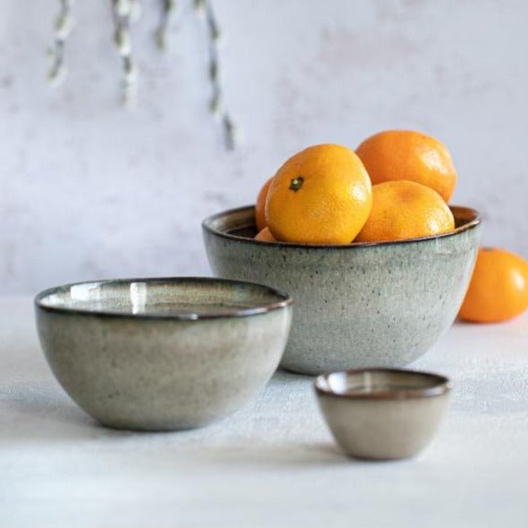 COMPORTA CEREAL BOWL | HANDMADE STONEWARE | SET OF 6 - Green Design Gallery