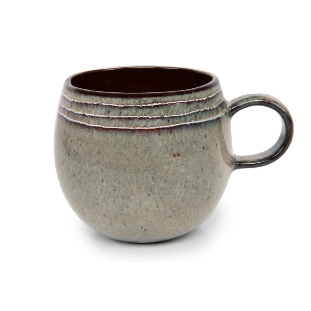 COMPORTA MUG | HANDMADE STONEWARE | SET OF 6 | LARGE - Green Design Gallery