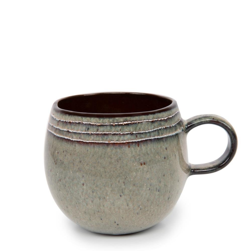 COMPORTA MUG | HANDMADE STONEWARE | SET OF 6 | LARGE - Green Design Gallery