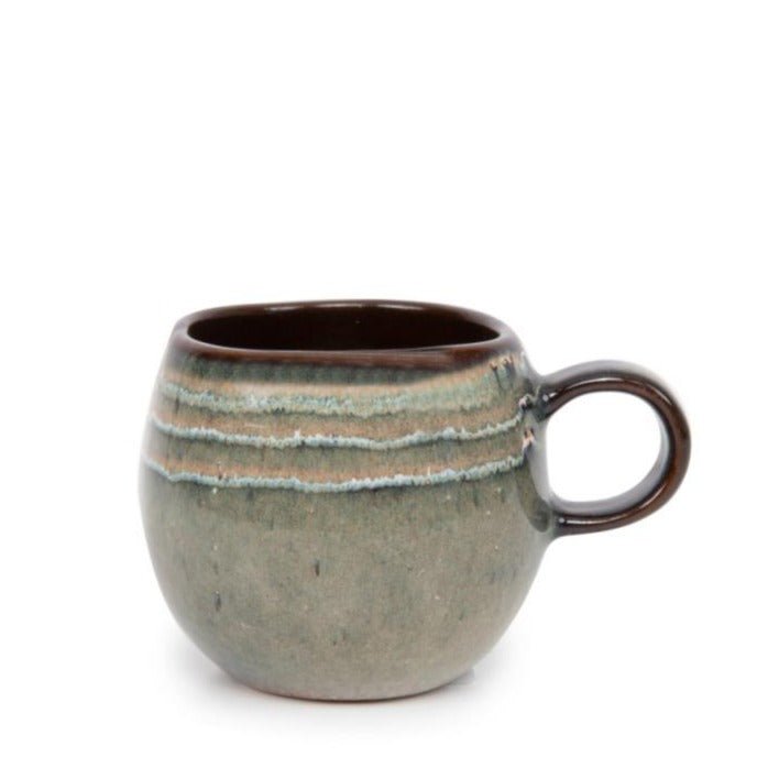 COMPORTA MUG | HANDMADE STONEWARE | SET OF 6 | SMALL - Green Design Gallery