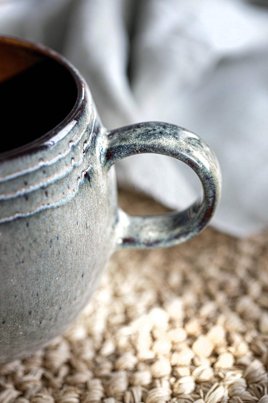 COMPORTA MUG | HANDMADE STONEWARE | SET OF 6 | SMALL - Green Design Gallery