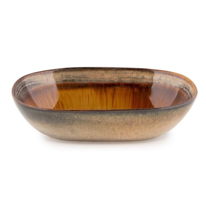 COMPORTA OVAL BOWL | HANDMADE STONEWARE | LARGE | SET OF 4 - Green Design Gallery