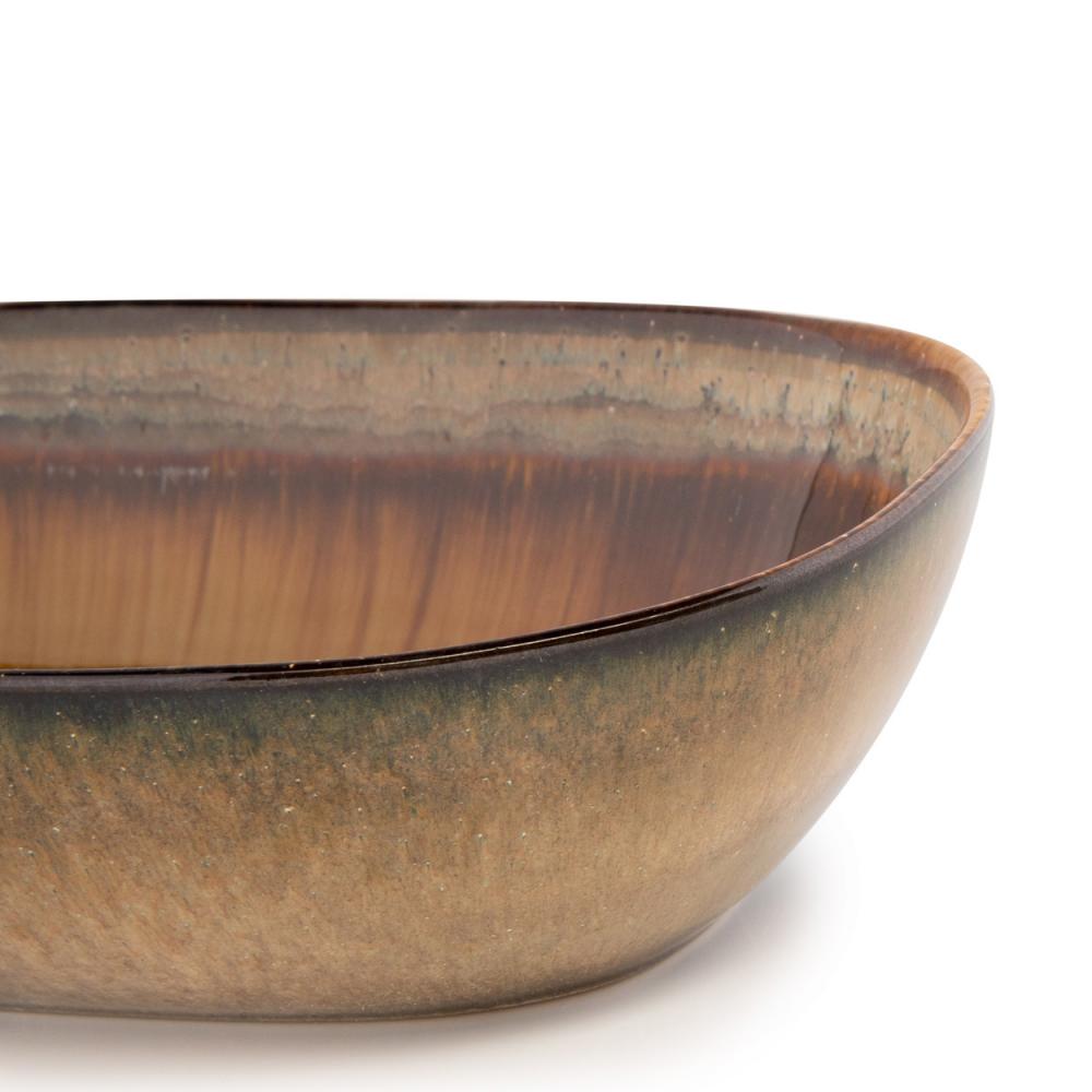 COMPORTA OVAL BOWL | HANDMADE STONEWARE | LARGE | SET OF 4 - Green Design Gallery