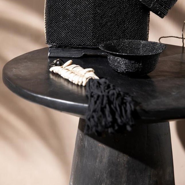CONIC SIDE TABLE | BLACK - Green Design Gallery