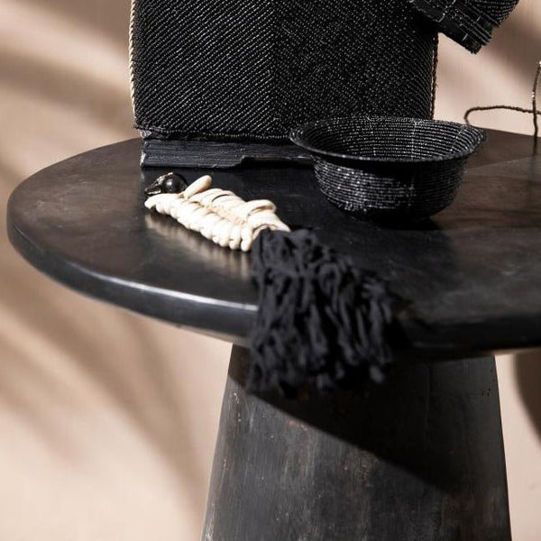 CONIC SIDE TABLE | BLACK - Green Design Gallery