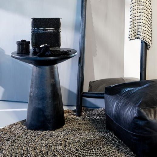 CONIC SIDE TABLE | BLACK - Green Design Gallery