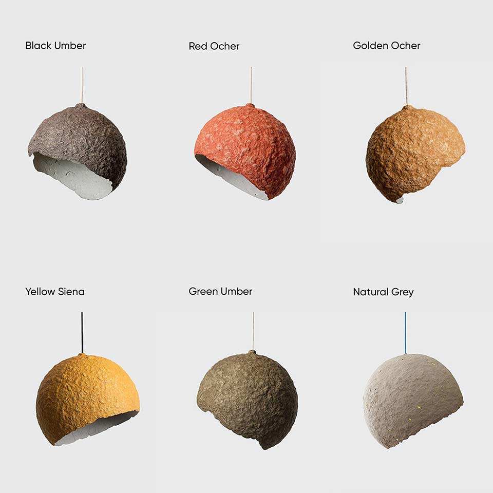 CONICA PENDANT LAMP | TRIANGLE | VARIOUS COLORS - Green Design Gallery